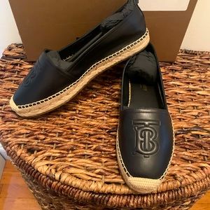 Leather espadrilles